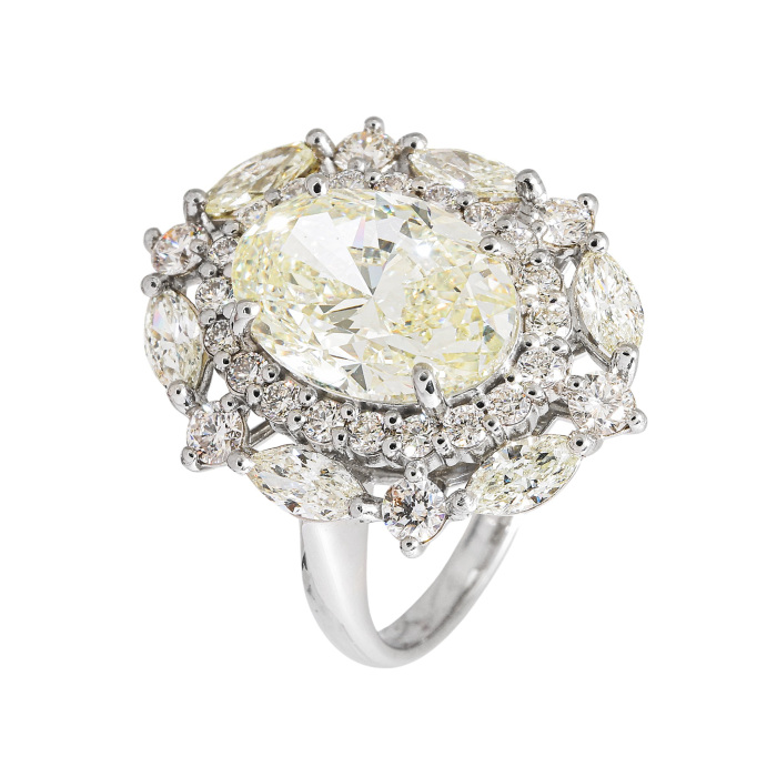 プラチナ900 ダイヤモンド リング J423467 | ユキザキセレクトジュエリー