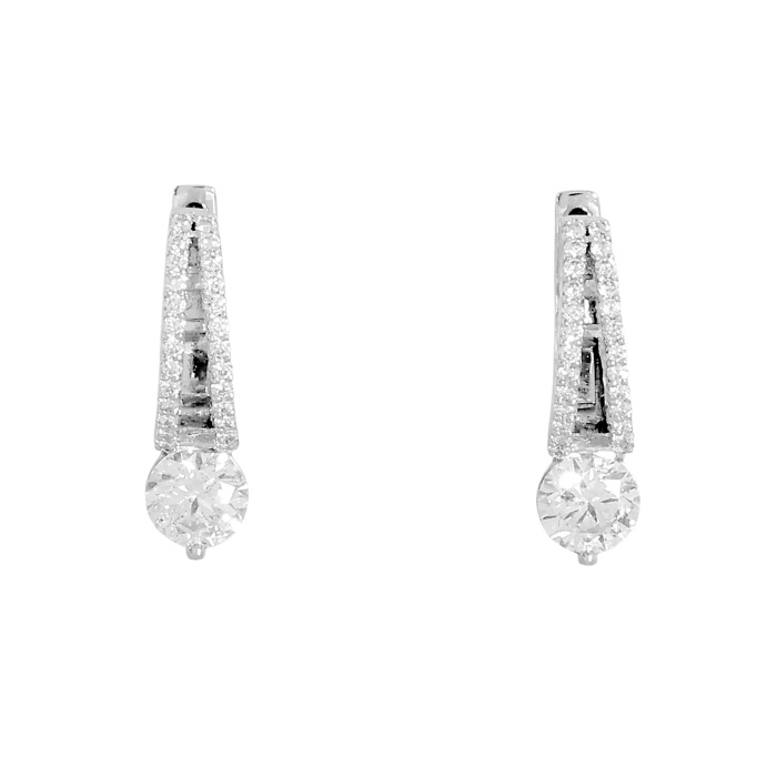 プラチナ900 ダイヤモンド ピアス J426867 | ユキザキセレクトジュエリー