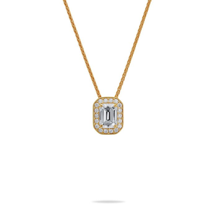 K18イエローゴールド ダイヤモンド ネックレス J427232 | ユキザキ