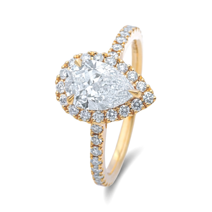 K18イエローゴールド ダイヤモンド リング J427250 | ユキザキセレクト