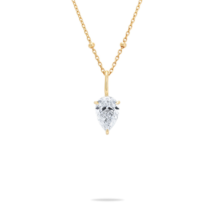 K18イエローゴールド ダイヤモンド ネックレス J427257 | ユキザキ