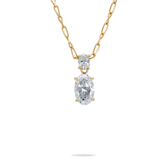 K18イエローゴールド ダイヤモンド ネックレス J427261 | ユキザキ