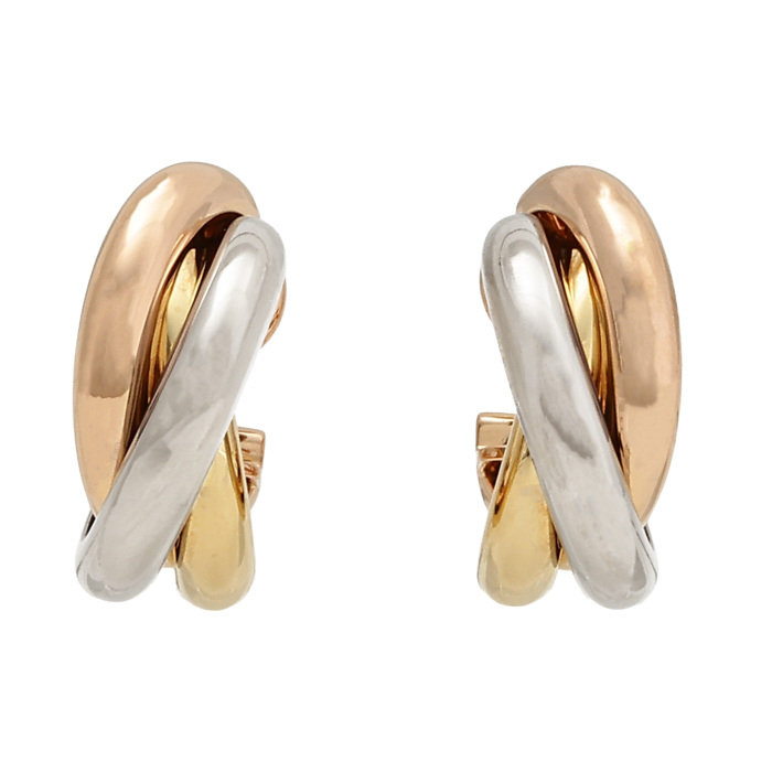 中古] カルティエ トリニティ クラシックモデル B80083231 ピアス