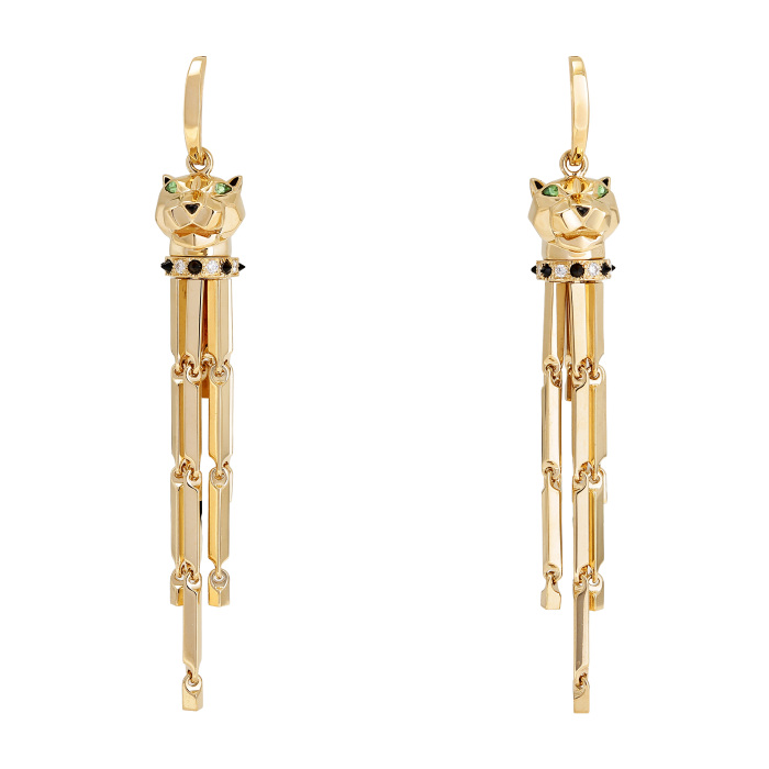Cartier ピアス 中古] カルティエ パンテール ドゥ カルティエ N8041500 ピアス