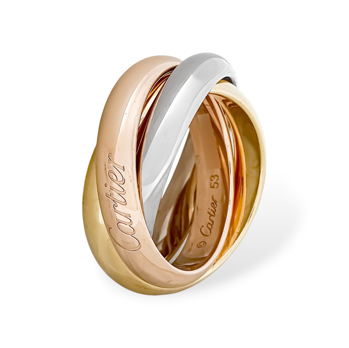USED] Cartier Trinity Large model B4236100 ring J433651 | Yukizaki
