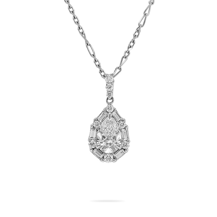 プラチナ　ダイヤモンド　ネックレス プラチナ950 プラチナ850 ダイヤモンド ネックレス J434170 | ユキザキ