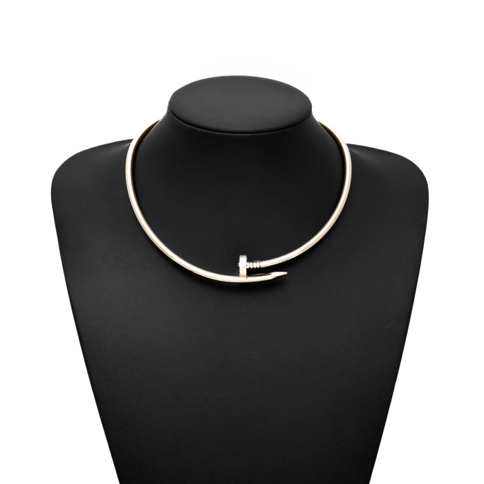 し*も様 Cartier カルティエ ジュストアンクル ネックレス YG 中古] カルティエ ジュストアンクル N7424165 ネックレス J437501