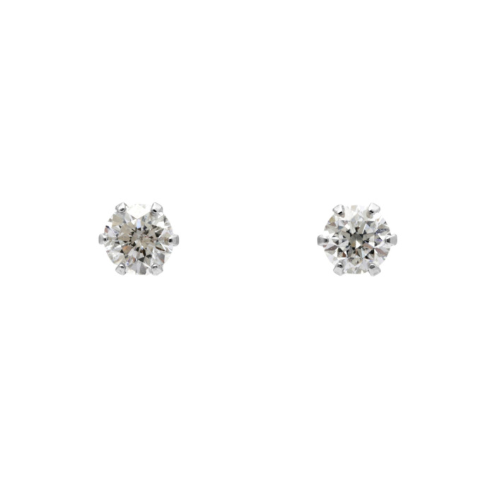 プラチナ950 ダイヤモンド ピアス J441144 | ユキザキセレクトジュエリー