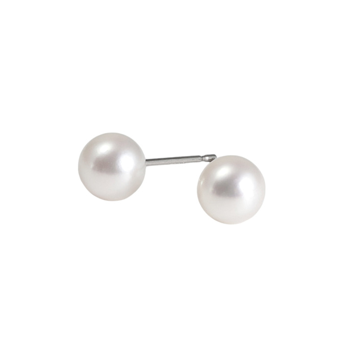 プラチナ900 パール ピアス J444844 | ユキザキセレクトジュエリー