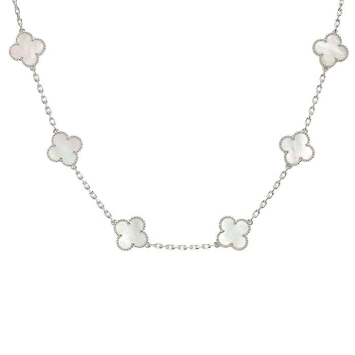 ★名作！美品Van Cleef & Arpels ヴィンテージ アルハンブラ 中古] ヴァンクリーフ&アーペル ヴィンテージアルハンブラ 10モチーフ