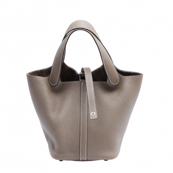 ピコタン　pm エトゥープ　刻印Ｙ エルメス<br>ピコタンロック PM<br>タッチ<br>エトゥープ<br