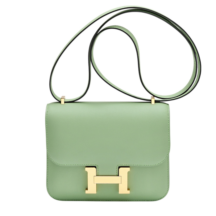 未使用] エルメス コンスタンス ミニ 3 ミロワール カーフ バンブー