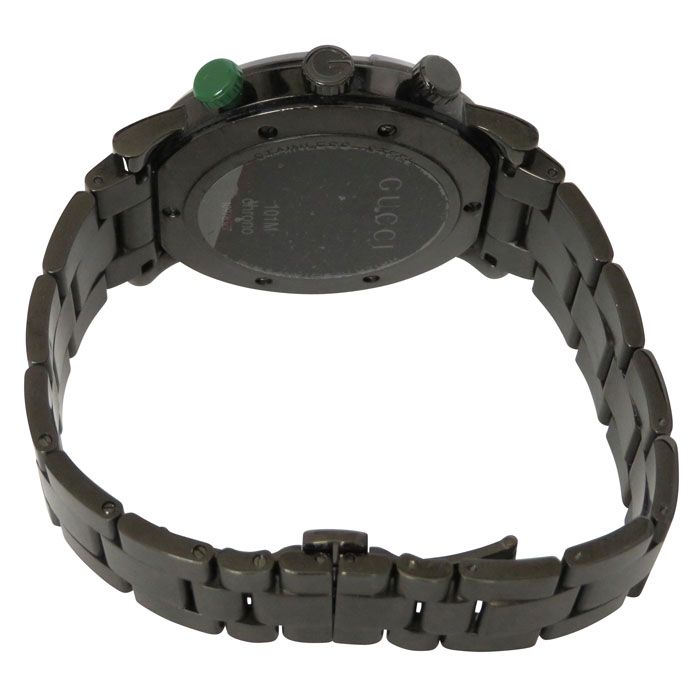 アウトレット] グッチ G-クロノ グッチ クロノグラフ PVD YA101331.BK