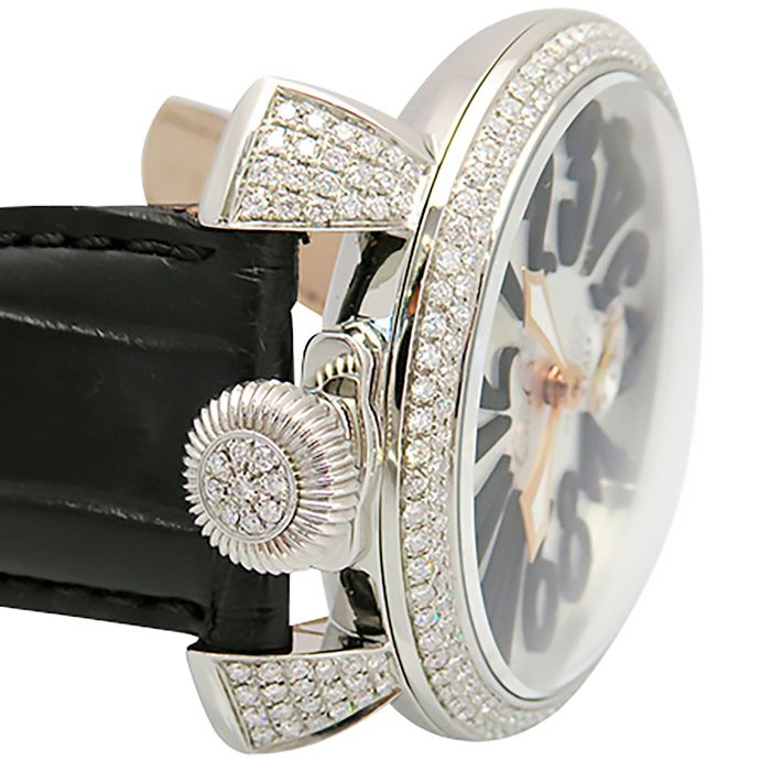 Outlet] Gaga Milano Manuale 48mm diamond model 50101D7 W098140