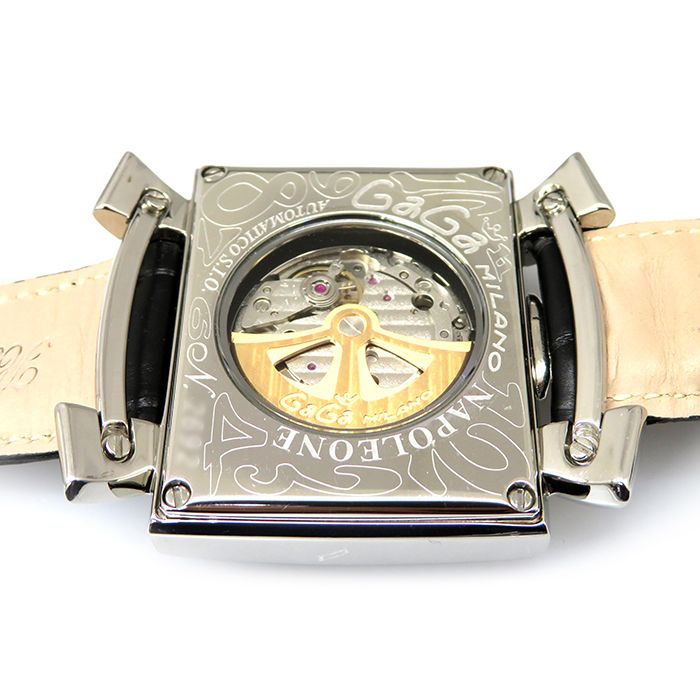 Outlet] Gaga Milano Napoleone Bezel diamond 60002D W110154 | Yukizaki