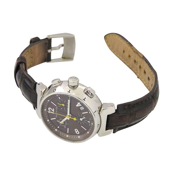 中古] ルイ・ヴィトン タンブール タンブール クロノグラフ Q1321  