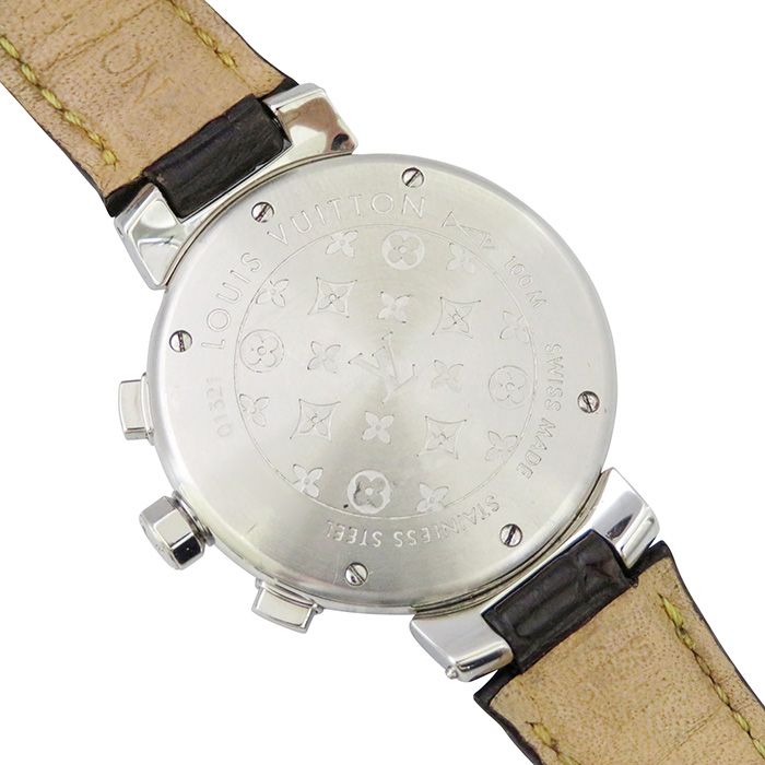 中古] ルイ・ヴィトン タンブール タンブール クロノグラフ Q1321  