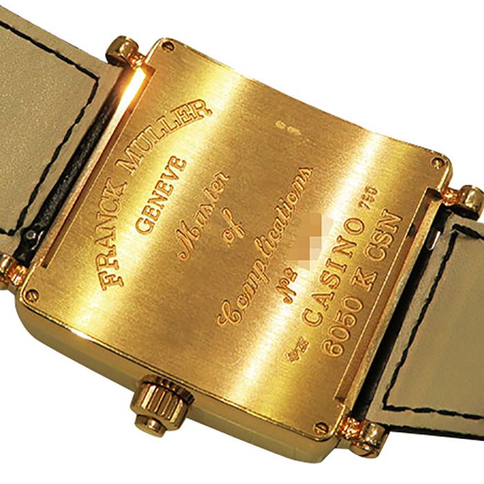 中古] フランク・ミュラー マスタースクエア カジノ 6050KCSN W135190