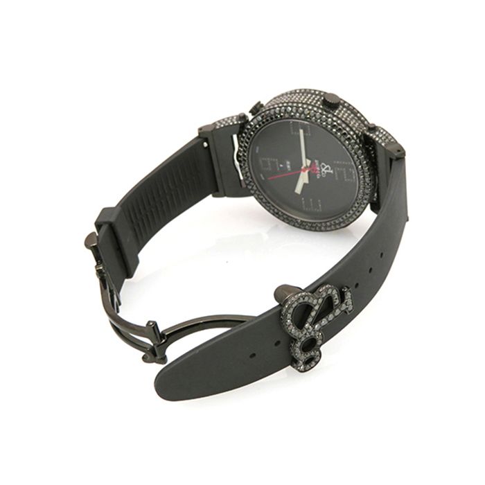新品] ジェイコブ シックスタイムゾーン JCLG3DCBD シェル ブラック