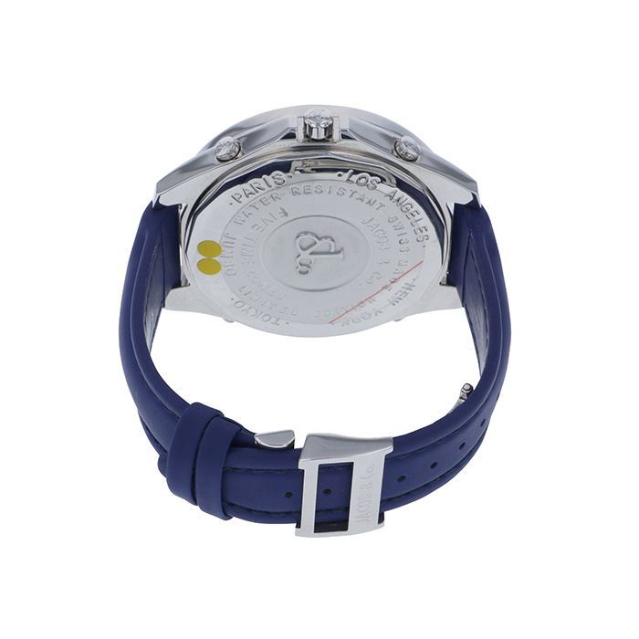 新品] ジェイコブ ファイブタイムゾーン JC30JDDシルバー ステンレス 5