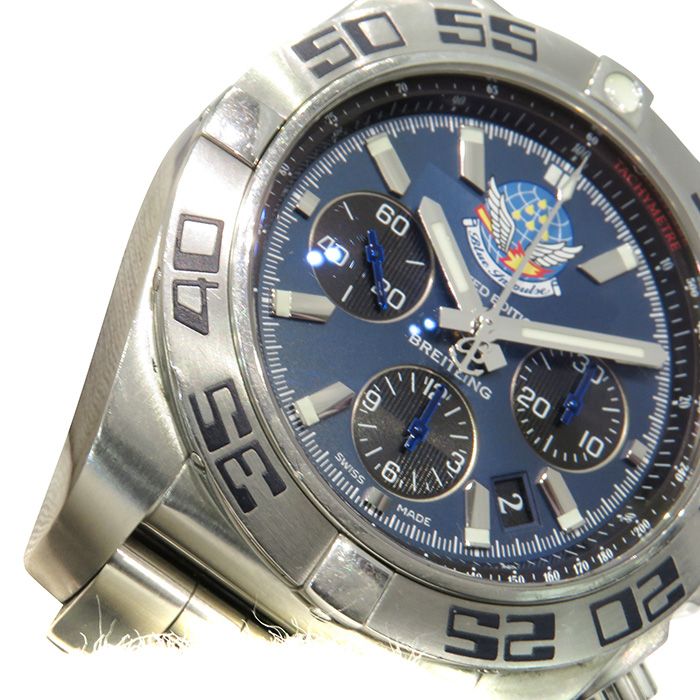 中古] ブライトリング クロノマット 44 ブルーインパルス 日本限定400  