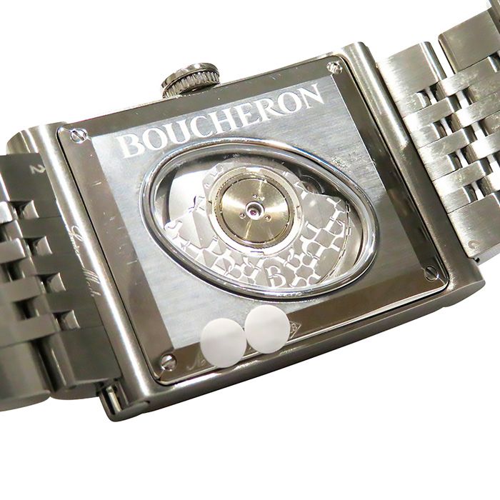 新品] ブシュロン WA009207ホワイト ステンレス | ゆきざき