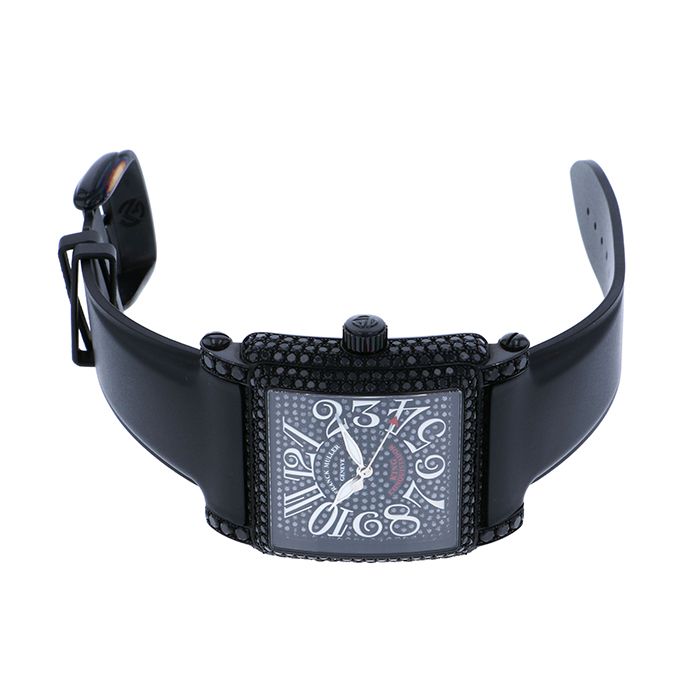 New] FRANCK MULLER Conquistador 10000KSCNRDCDFull black diamond