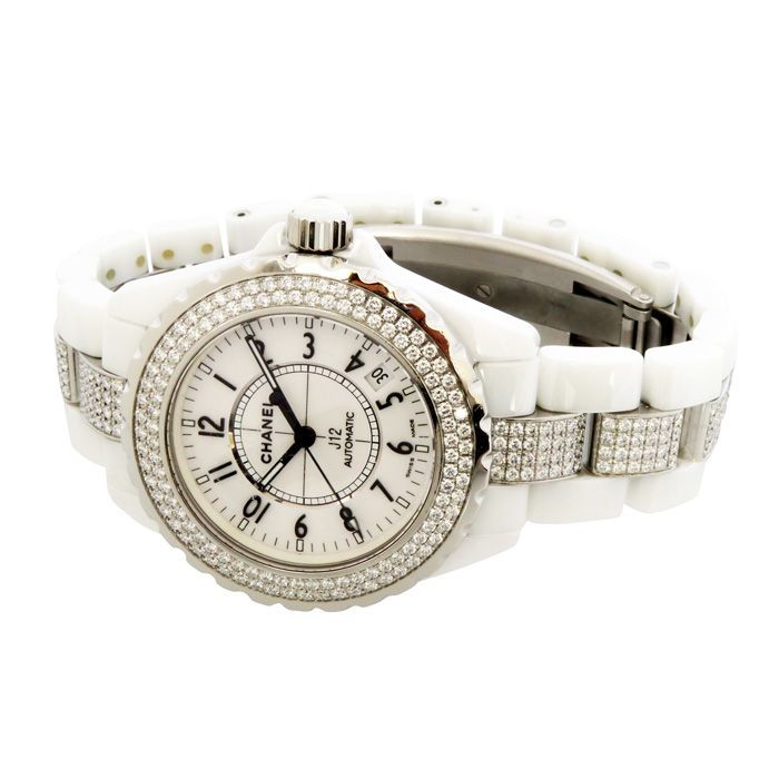 中古] シャネル J12 ベゼル・ブレスダイヤ H1422 W155439 | ゆきざき