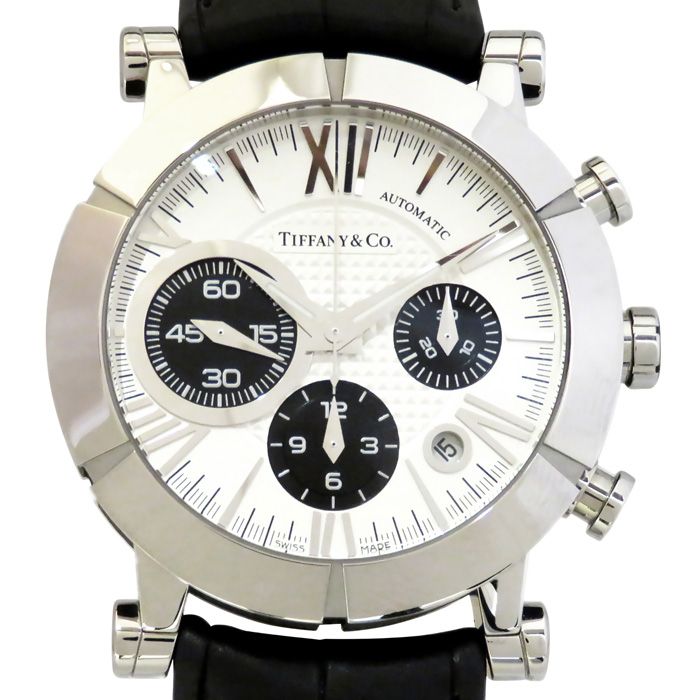 新品] ティファニー Z10008212A21A71Aホワイト/ブラック ステンレス
