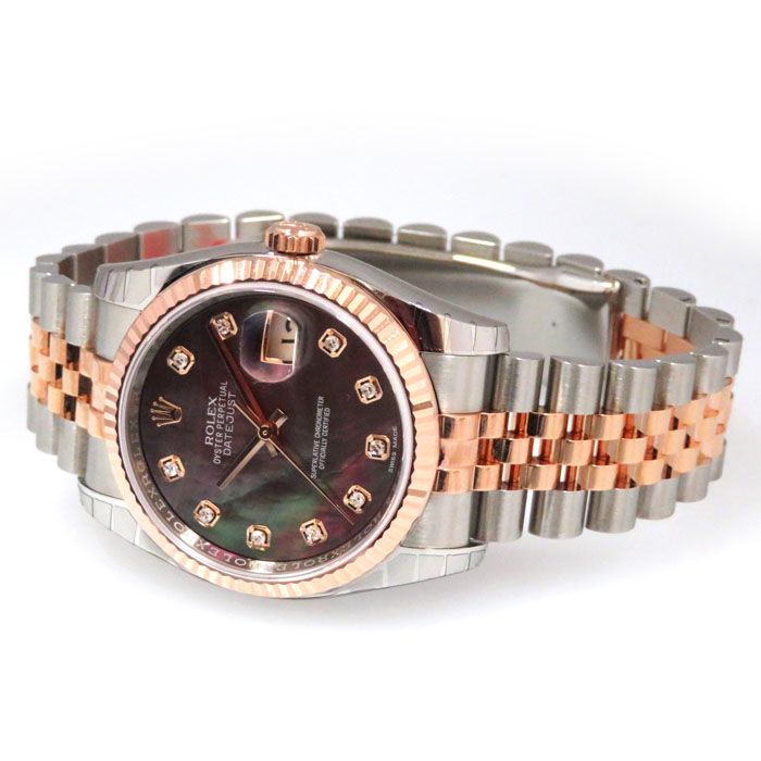 ロレックス デイトジャスト 116231NG.BKSHJ シェル ブラック