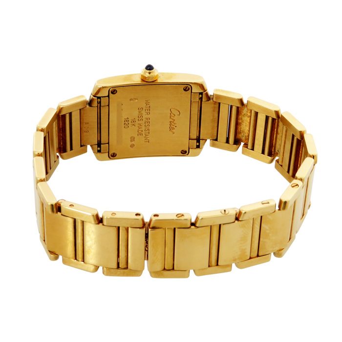 【美品稼動品】カルティエ タンクフランセーズSM Cartier - 稼働品 極 美品 箱付き CARTIER カルティエ タンク