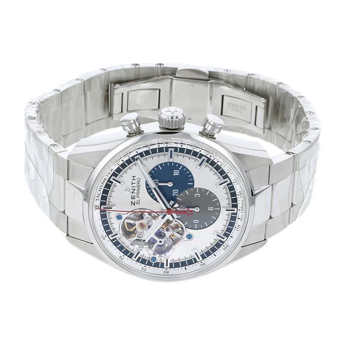 New] Zenith Chrono Master 032040406169M2040Silver stainless | Yukizaki
