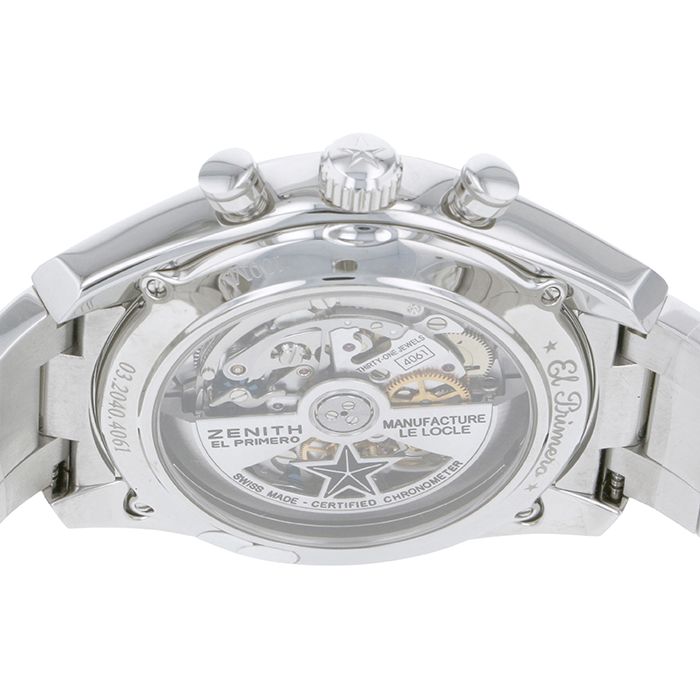 New] Zenith Chrono Master 032040406169M2040Silver stainless | Yukizaki