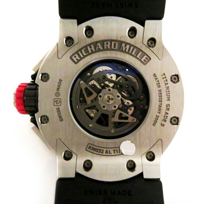 新品] リシャール・ミル RM032 スケルトン ブラック チタン クロノ