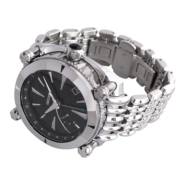 中古] セイコー ガランテ ガランテ スプリングドライブ GMT SBLA051