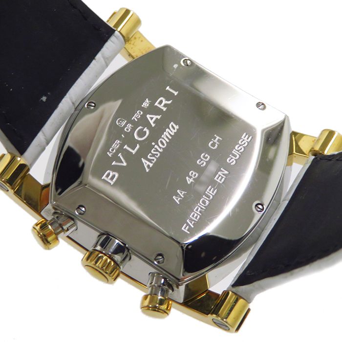 中古] ブルガリ アショーマ クロノグラフ AA48SGCH W164140 | ゆきざき