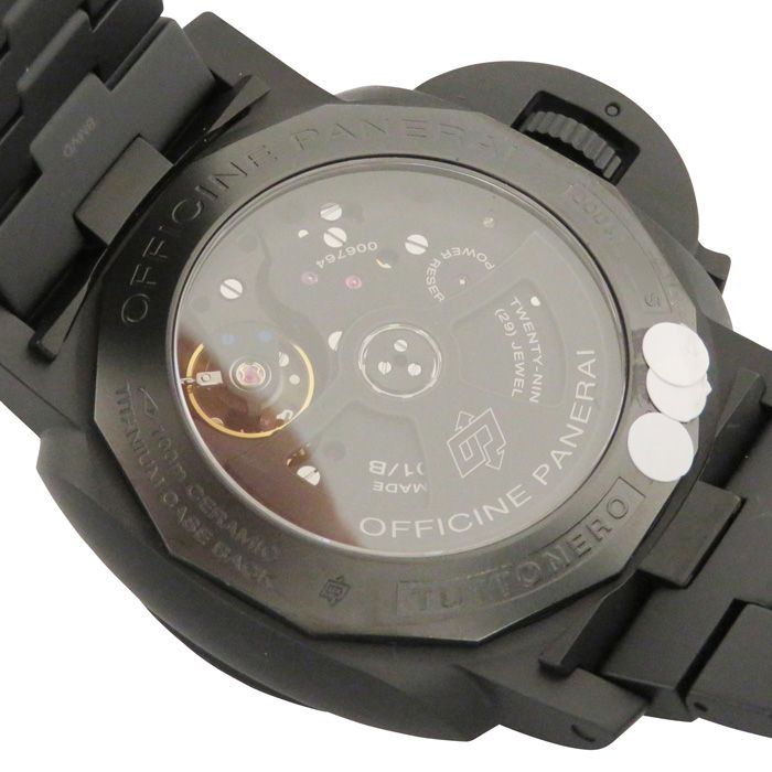 新品] パネライ ルミノール1950 PAM00438ブラック チタン | ゆきざき
