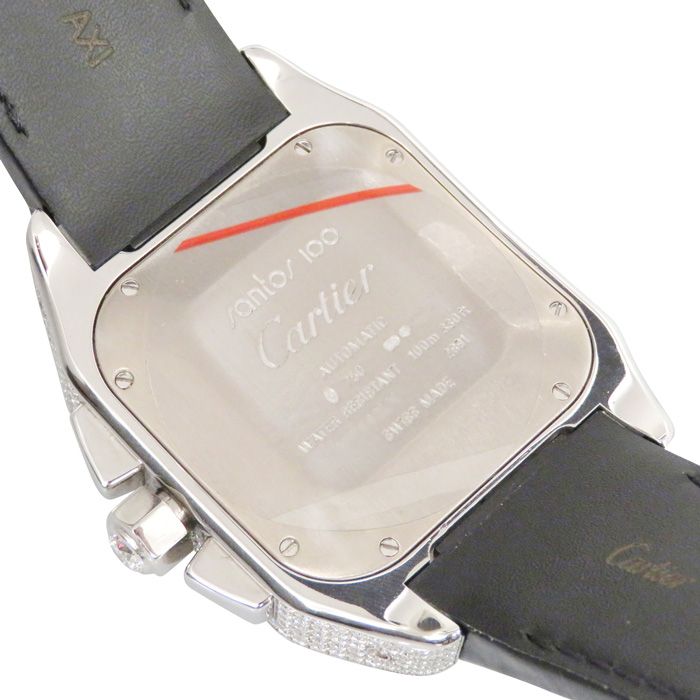 中古] カルティエ サントス 100 クロノ WM500651 W165225 | ゆきざき
