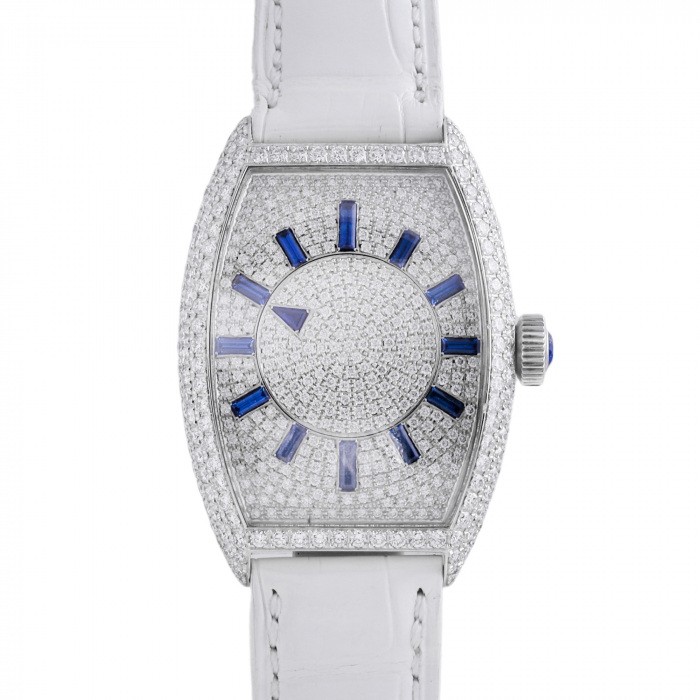 新品] フランク・ミュラー トノウカーベックス 5850全面ダイヤ