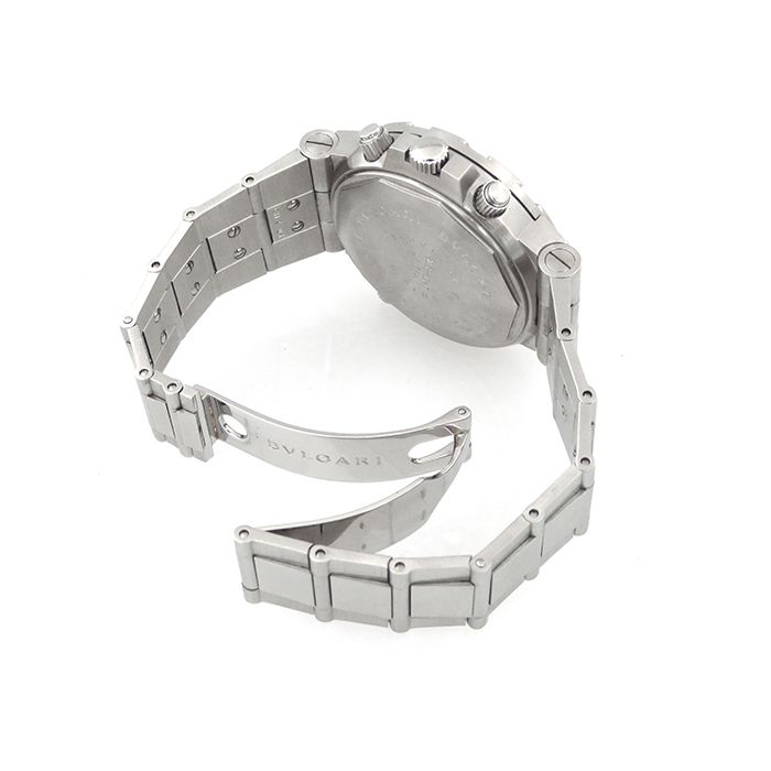 中古] ブルガリ ディアゴノ スクーバ GMT SD38S W170598 | ゆきざき