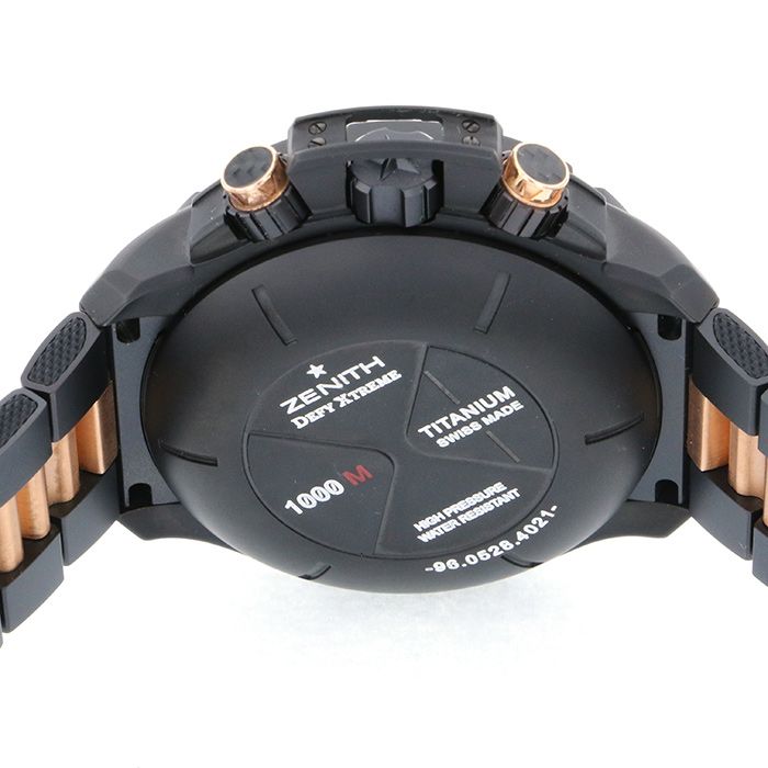中古] ゼニス デファイ エクストリーム クロノグラフ 960528402121M528