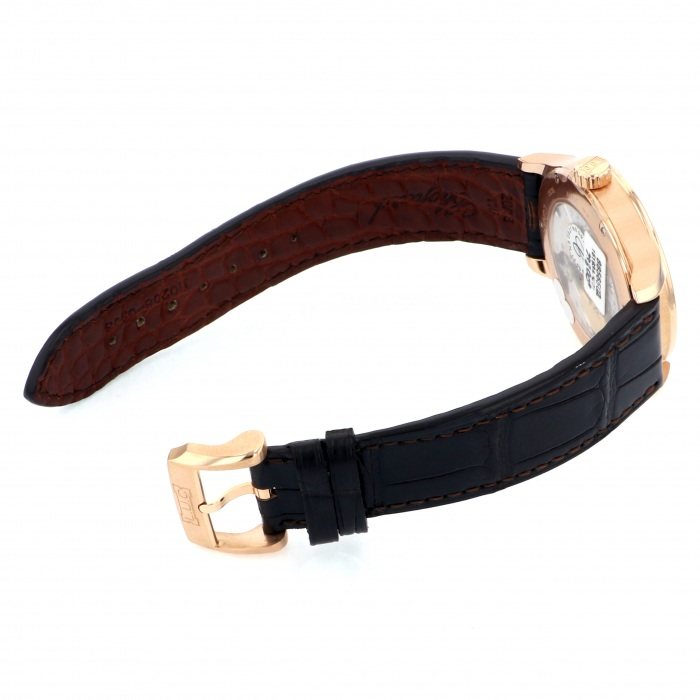 New] Chopard Luna Twin 1619345001Silver Rose gold Date display