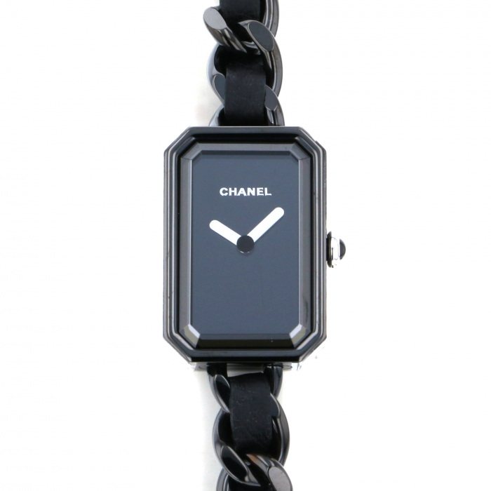 【マトラッセ】CHANEL ‘シャネル 時計‘ ブラック 純正ブレス ☆極美品☆ 新品] シャネル プルミエール H5320ブラック ステンレス | ゆきざき