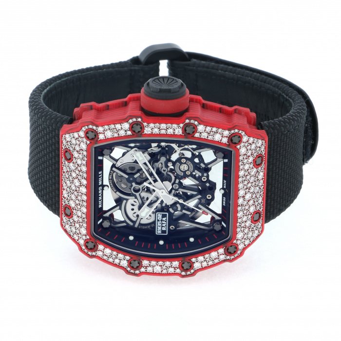 新品] リシャール・ミル RM3502.FQ スケルトン シルバー レッド