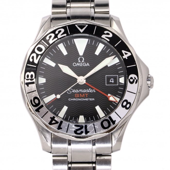 中古] オメガ シーマスター GMT ジェリーロペス 25365 W190577 | ゆきざき