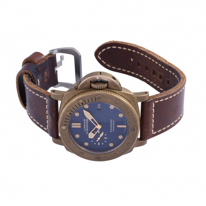 USED] PANERAI Submersible 3 Days Bronzo World Limited 1000