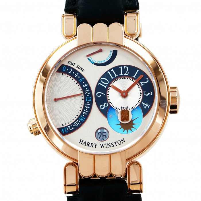 中古] ハリー・ウィンストン プルミエール エキセンター タイムゾーン