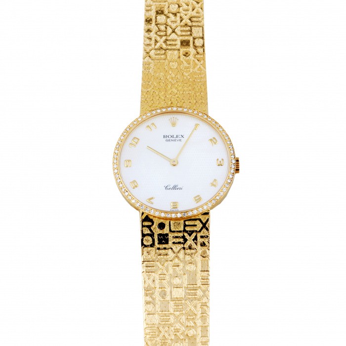 ロレックス チェリーニ 51348.WHSHAR シェル ホワイト イエロー