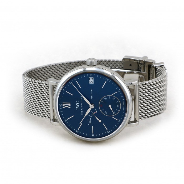 新品] IWC ポートフィノ IW510116ブルー ステンレス デイト表示