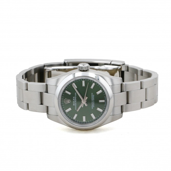 ロレックス オイスターパーペチュアル 176200.GRBOオリーブグリーン